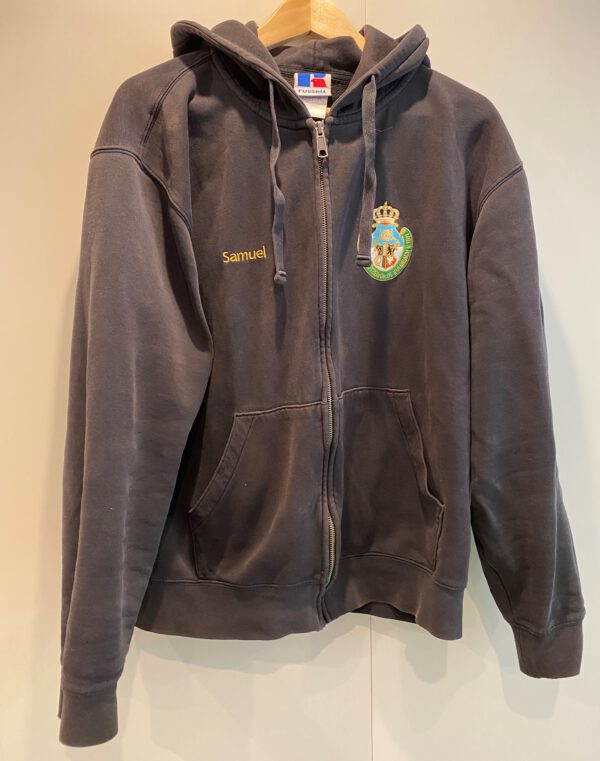 Sweatjacke - Kapuze (Herren) mit Name